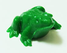 Frosch 10mm dunkelgrün